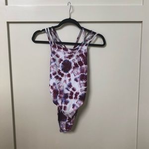 Jolyn Ryker Onesie — Tie-Dye Print